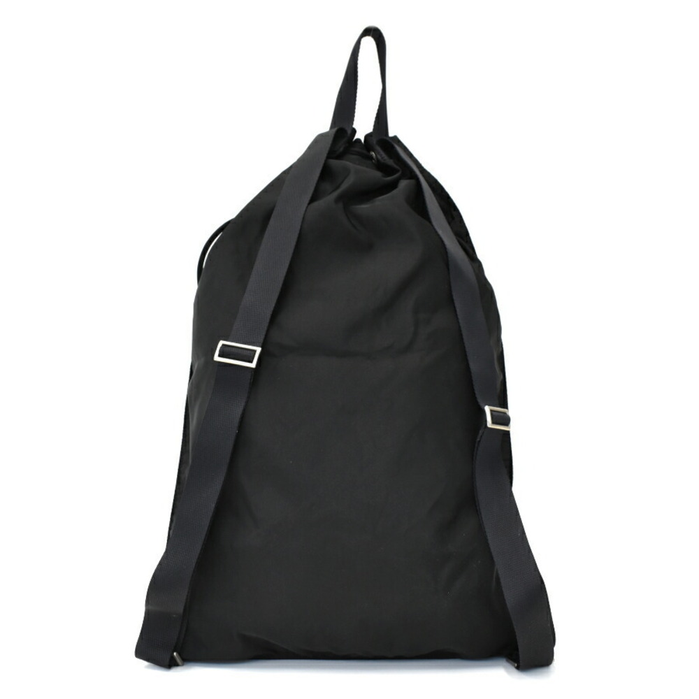 Prada Backpack Black Nylon Drawstring - image 3